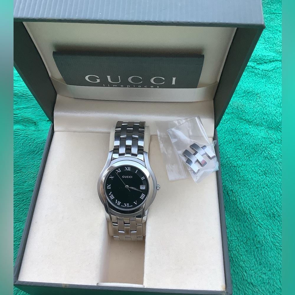 Mens Gucci Stainless Steel watch🖤🤍🖤🤍 - Picture 7 of 11